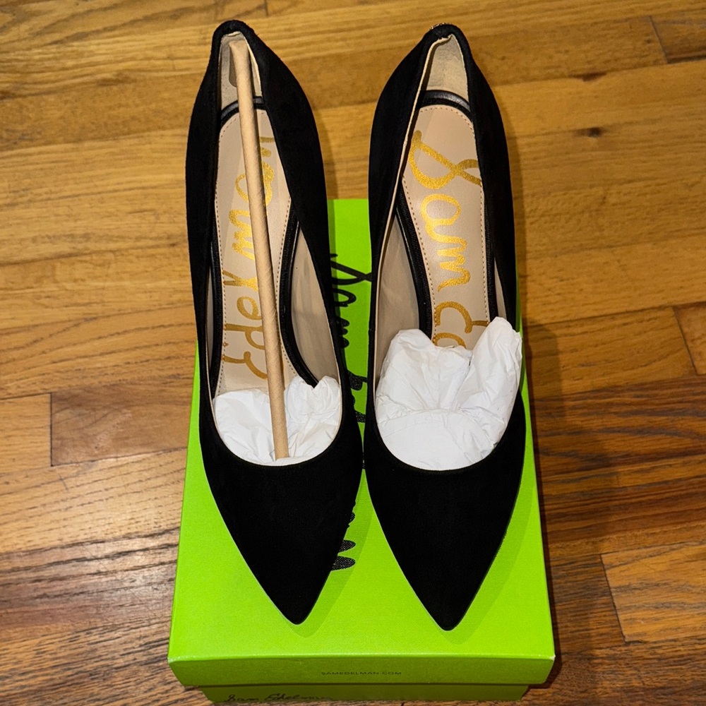 Brand new - Sam Edelman Classic Black Pointed Heels